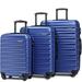 Lightweight Hardside 3 Piece ABS Luggage Set with Spinner Suitcase 20" 24" 28"