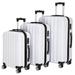 3-in-1 Multifunctional Large Capacity Traveling Storage Suitcase White