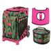 Zuca Sport Bag - Desert Blossoms with Gift Lunchbox and Zuca Seat Cover (Pink Frame)