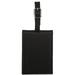 American Tourister Leather Like Black Magnet Closure Luggage Tag