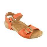 Taos Footwear Women's Vera Burnt Orange Sandal 7-7.5 M US