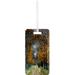 Claude Monet's Avenue in the Park Standard Sized Hard Plastic Double Sided Luggage Identifier Tag