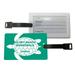 Glory Beach Boardwalk Georgia Turtle Design Souvenir Travel Luggage Tag 2-Pack