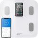 Active EraÂ® Bluetooth Bathroom Scales - Smart Digital Body Weight Scales, 16 High Precision Measurements - Micro USB Charged - Free Smartphone App, Compatible with Fitbit & Apple Health (White)