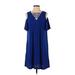 Apt. 9 Casual Dress: Blue Dresses - Women's Size Small