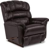 La-Z-Boy Randell Oversized Leather Match Rocking Recliner Leather Match/Water Resistant in Blue/Brown | 46.5 H x 45.5 W x 41.5 D in | Wayfair