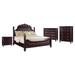 Tommy Bahama Home Royal Kahala Standard 4 - Piece Bedroom Set Wood/Wicker/Rattan in Brown/Red | Queen | Wayfair