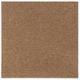 Floordirekt - Dalles de moquette Antistatiques Vienna Individuel Pile bouclée Beige 50 x 50 cm