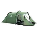 Coleman Tent Coastline 3 Plus, compact 3 man tent, 3 person tunnel tent, lightweight camping tent with awning and windows, Waterproof thanks to 3,000mm water column