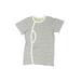 Go Gently Baby Short Sleeve T-Shirt: Gray Print Tops - Kids Boy's Size 6