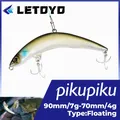 LETOYO 90mm 7g/70mm 4g leurre flottant de surface stickbait leurre brochet leurres de pêche