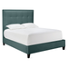 Riley Bed Cal King - Maxwell Linen Blue Spruce