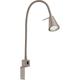 Briloner - Lampe de lit led leuchten tuso, 5 w, 400 lm, IP20, nickel mat, métal, incl., 1x GU10,
