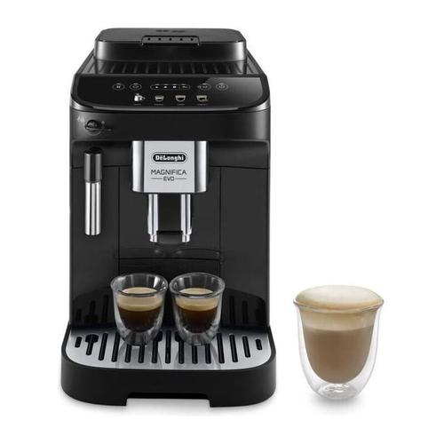 ECAM290.22.B - Machine a cafe Expresso Broyeur Magnifica Evo - 1450W - 3 boissons - 1,8L - 250g de
