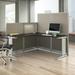 Office in an Hour 65W L-Shaped Workstation by Bush Business Furniture