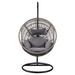 Patio Swing Chair with Stand, Fabric and Rope