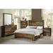 Agius Rustic Pine 2-piece Bedroom Set with Dresser