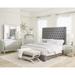 Briarley Metallic Mercury and Grey 6-piece Panel Bedroom Set