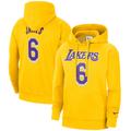 Sweat à capuche Nike Icon Name & Number Los Angeles Lakers - 06 - LeBron James - Homme - Homme Taille: M