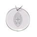 University of the South Tigers 3'' Glass Round Ornament