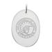 University of Tampa Spartans 2.75'' x 3.75'' Glass Oval Ornament