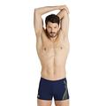 ARENA Herren Swim Graphic Badehosen Shorts, Navy-soft Green, 44 EU