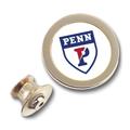 Gold Pennsylvania Quakers Lapel Pin