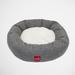 Louie Living Urban Donut Lounger Bolster Polyester in Gray | 7 H x 28 W x 28 D in | Wayfair 920018