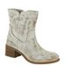 Diba True West Haven - Womens 7 White Boot Medium