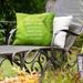 East Urban Home Optimism Inspirational Indoor/Outdoor Throw Pillow in, Peridot in, 20 x 20 /Polyfill blend in Green | 30 H x 30 W x 3 D in | Wayfair