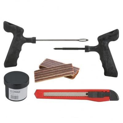 KS TOOLS Reifenvulkanisier-Satz für KFZ, 5-tlg, 100 mm Fäden 150.1070 Image