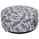 Pouf Gonflable natural Wild 55cm Blanc & Noir - Paris Prix