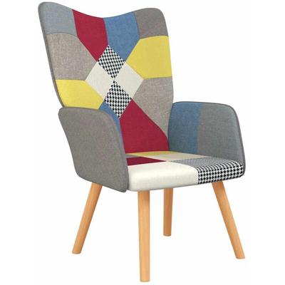 Vidaxl - Relaxsessel Patchwork Stoff Image