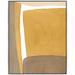 AllModern Light Ochre by Julia Balfour - Picture Frame Print Canvas in Brown/White/Yellow | 20 H x 16 W x 1.4 D in | Wayfair