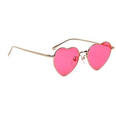 Heartshaped Sunglasses - Pink - Undercover Sunglasses