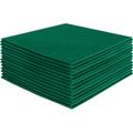 FabricLA Acrylic Felt Fabric - Pre Cut | 10 X 10 Inches | DIY Craft Hobby Costume Decoration | Kelly Green - 24 Pieces