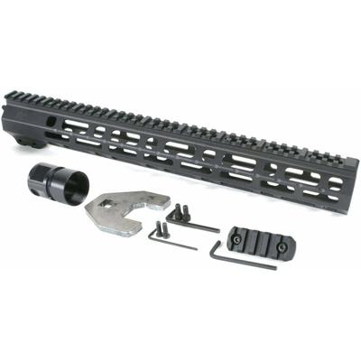 AT3 Tactical SPEAR M-Lok AR-15 Free Float Handguard 15 in Black AT3-MLOK-15