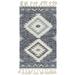 Gray 39 x 0.33 in Area Rug - Union Rustic Southwestern/Lodge Alenah Area Rug Bloom Color Wool | 39 W x 0.33 D in | Wayfair