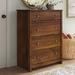 Sand & Stable™ Newquay 4 Drawer 31.73" W Chest Wood in Brown | 42.13 H x 31.73 W x 17.87 D in | Wayfair CEC77B4F4E7A43E0BF347FA626BB49DB