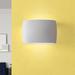 Zipcode Design™ Henry Street 2 - Light LED Dimmable Flush Mount Ceramic/Metal in Brown | 9.75 H x 16 W x 4 D in | Wayfair