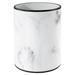 Orren Ellis Elef 1 Gallon Waste Basket, Resin in White | 10 H x 7.874 W x 7.874 D in | Wayfair E18E991FAA81406BA53979BB3E61B0EB