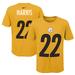 Youth Nike Najee Harris Gold Pittsburgh Steelers Player Pride Name & Number T-Shirt