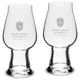 Saint Louis Billikens 18.25 oz. 2-Piece Luigi Bormioli IPA Glasses Set