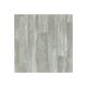 Sol Vinyle First - Imitation parquet gris clair - Effet argenté - Rouleau de 3m x 4m