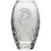 San Jose State Spartans 10'' Full Leaded Crystal Vase