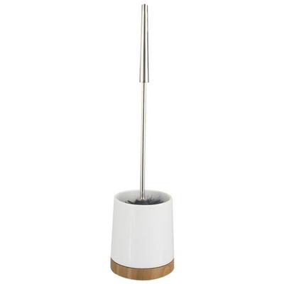 WC-Garnitur »Bamboo« silber, Wenko, 11x44 cm