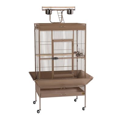 Prevue Pet Products Signature Select Series Wrought Iron Bird Cage in Coco Brown