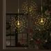 vidaXL Outdoor Christmas Firecrack Lights 4pcs Warm White 7.9" 560 LEDs - Warm white - 7.9" 560 LEDs