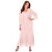 Plus Size Women's Masquerade Beaded Dress Set by Catherines in Rose (Size 22 WP)