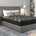 11" Copper Memory Foam Hybrid, Firm, Cal King Mattress by Engia in Dark Grey (Size CALKNG)